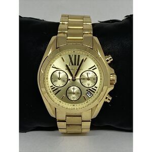Michael Kors Bradshaw MK5798 Womens Gold Stainless Steel Analog Dial Watch MP860